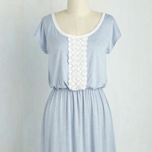 Comfy and Cute Blue Dress